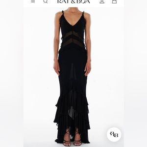 Rat & boa saphira dress